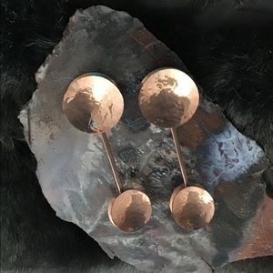 Copper earrings